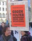 18.M�rz 2006: STOPPT DEN DROHENDEN KRIEG GEGEN DEN IRAN - Kundgebung