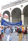29.Juli 2006: Protestkundgebung gegen den Krieg im Libanon