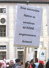 29.Juli 2006: Protestkundgebung gegen den Krieg im Libanon