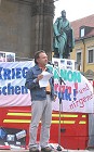 29.Juli 2006: Protestkundgebung gegen den Krieg im Libanon