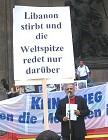 29.Juli 2006: Protestkundgebung gegen den Krieg im Libanon