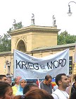 29.Juli 2006: Protestkundgebung gegen den Krieg im Libanon
