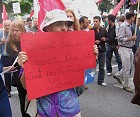 5.August 2006: Demonstrationszug und Kundgebung gegen den Krieg im Libanon