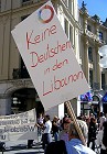 18.August 2006: Demonstrationszug: Gerechter Frieden f�r Libanon und Pal�stina