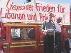 18.August 2006: Demonstrationszug: Gerechter Frieden f�r Libanon und Pal�stina