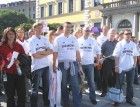 29.September 2006: Demo der BenQ-Kollegen vor der Zentrale der SIEMENS AG am Wittelsbacherplatz