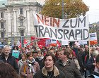 3.November 2007: Gro�-Demo gegen den Transrapid
