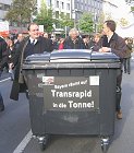 3.November 2007: Gro�-Demo gegen den Transrapid