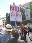 31. Mai 2008: Protest und Widerstand gegen das neue bayerische Versammlungsgesetz