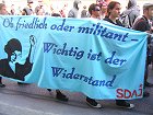 31. Mai 2008: Protest und Widerstand gegen das neue bayerische Versammlungsgesetz