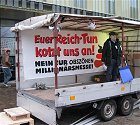 16. Oktober 2008: Protestaktionen gegen die Million�rsmesse