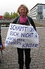 16. Oktober 2008: Protestaktionen gegen die Million�rsmesse