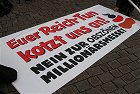 16. Oktober 2008: Protestaktionen gegen die Million�rsmesse